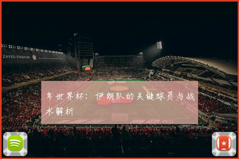 年世界杯:伊朗队的关键球员与战术解析